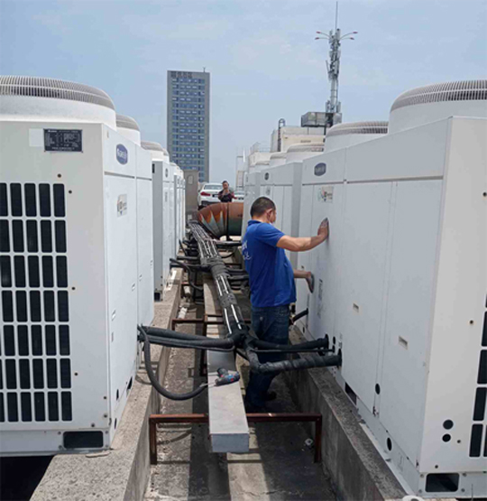 马关中央空调制热和不制冷系统维修方法